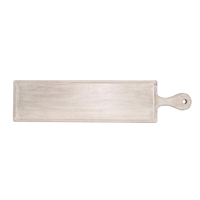 CHEF INOX RECT SERVING BOARD w/HDL MANGOWD 670x850x200mm WHI (*04838*) =  1 X EACH