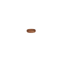 CHEF INOX SERVE DIP ROUND BOWL ACACIA 100x25mm (*04788*) = PACK OF 12 X EACHES