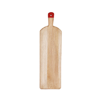 MANGOWOOD RECT SERVING BOARD FOOTED w/RED HDL 700x200x40mm (*04998*) = PACK OF 4 X EACHES