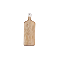 MANGOWOOD RECT SERVING BOARD FOOTED w/WHITE HDL 500x180x40mm (*04991*) =  1 X EACH