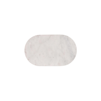 CHEF INOX SERVE OVAL MARBLE PLATTER 380x230x15mm (*04749*) = PACK OF 2 X EACHES