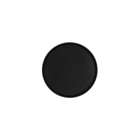 CHEF INOX ROUND TRAY NON SLIP PLASTIC 280mm BLACK (*04291*) =  1 X EACH