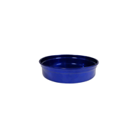 CHEF INOX ROUND BAR TRAY ALUMINIUM 240x50mm BLUE (*04200-BL*) =  1 X EACH
