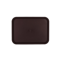 CHEF INOX PLASTIC TRAY POLYPROP 300x400mm BROWN (*06985-BN*) = PACK OF 12 X EACHES