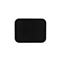 CHEF INOX PLASTIC TRAY POLYPROP 275x350mm BLACK (*06984-BK*) = PACK OF 12 X EACHES