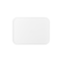 CHEF INOX PLASTIC TRAY POLYPROP 300x400mm WHITE (*06985-W*) = PACK OF 12 X EACHES