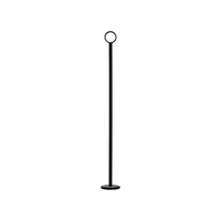 CHEF INOX TABLE NUMBER STAND 450mm BLACK (*08145-BK*) = PACK OF 12 X EACHES