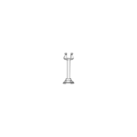CHEF INOX HARP MENU CARD HOLDER 70mm (*08184*) = PACK OF 12 X EACHES