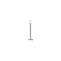 CHEF INOX TABLE NUMBER STAND 200mm CHROME (*08129*) = PACK OF 12 X EACHES