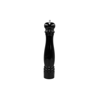 CHEF INOX TEMPO MILL SALT/PEPPER WOOD CERAMIC GEAR 320mm BLK (*46195*) =  1 X EACH