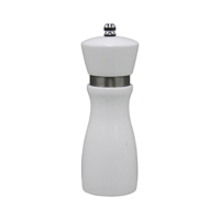 CHEF INOX MONDO MILL SALT/PEPPER WD CERAMIC GEAR 155mm WHI (*46295*) = PACK OF 4 X EACHES