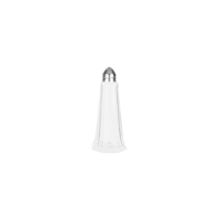 CHEF INOX SALT & PEPPER SHAKER TOWER GLASS w/S/S LID 115mm (*06649*) = PACKET OF 2 X DOZEN