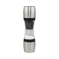 CHEF INOX DUAL MILL S&P ACRYLIC/S/S CERAMIC GEAR 230mm (*46330*) =  1 X EACH