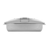 CHEF INOX ULTRA RECT CHAFER w/GLASS LID S/S 1/1 SIZE (*54920*) =  1 X EACH