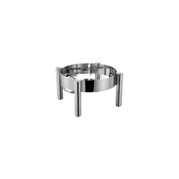 CHEF INOX ROUND CHAFER STAND 18/8 TO SUIT 54905 (*54905-S*) =  1 X EACH