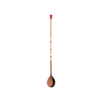 CHEF INOX BAR/MUDDLING SPOON COPPER PLATED 330mm (*07960-C*) =  1 X EACH