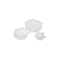 WILTSHIRE REUSEABLE SILICONE BOWL COVER 3PC SET (*WLT43843*) = PACK OF 6 X SETS