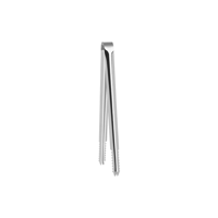 ZANZI ALLIGATOR TEETH ICE TONG S/S 245x18mm (*Z0470*) =  1 X EACH