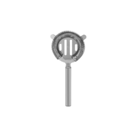ZANZI PIPE HANDLE BAR STRAINER S/S 202x95x20mm (*Z0320*) =  1 X EACH