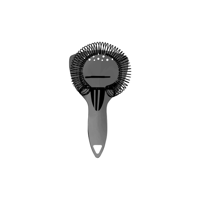 ZANZI LUXURY STRAIN COCKTAIL STRAINER w/HDL GUN METAL 200mm (*Z0330*) =  1 X EACH