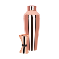ZANZI COCKTAIL SET ROSE GOLD 2pc (*Z9002*) =  1 X SET