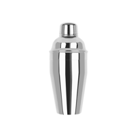 ZANZI CLASSIC CLUB COCKTAIL SHAKER 3pc S/S 500ml (*Z0110*) =  1 X EACH