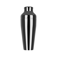 ZANZI PARISIAN COCKTAIL SHAKER 2pc GUN METAL 500ml (*Z0134*) =  1 X EACH