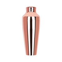 ZANZI PARISIAN COCKTAIL SHAKER 2pc ROSE GOLD 500ml (*Z0132*) =  1 X EACH
