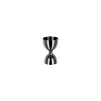 ZANZI MIXOLOGY JIGGER 30/60ml GUN METAL 90x53x45mm (*Z0504*) =  1 X EACH