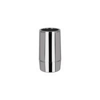CHEF INOX WINE COOLER INSULATED ACRYLIC w/SILVER 115x230mm (*04109*) =  1 X EACH
