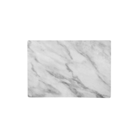 CHEF INOX PIZZA BRD RECT MELAMINE 410x255mm MARBLE EFFECT (*46825*) =  1 X EACH