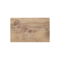 CHEF INOX RECT PIZZA BOARD MA 410x255mm OAK WOOD EFFECT (*46725*) =  1 X EACH