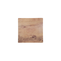 CHEF INOX SQUARE PIZZA BOARD MA 255x255mm OAK WOOD EFFECT (*46765*) =  1 X EACH