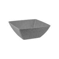 JAB CONCRETE MATT SQUARE SERVING BOWL 260x260x110mm (20172) (*49070-CON*) = PACK OF 6 X EACHES