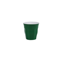 JAB GELATO-GREEN/WHITE ESPRESSO CUP 75mm 200ml (STS0793) (*48490*) = PACK OF 12 X EACHES