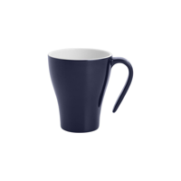 JAB GELATO- NAVY BLUE/WHT COFFEE MUG STACK 350ml (*47540*) = PACK OF 12 X EACHES