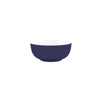 JAB GELATO-NAVY BLUE/WHITE BLUE ROUND BOWL 150x60mm (*47542*) = PACK OF 6 X EACHES