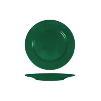 SUPERWARE GREEN GREEN ROUND PLATE RIM 230mm (*SUPER20402*) = PACK OF 6 X EACHES