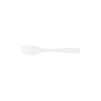 SUPERWARE GELATO-WHITE DESSERT FORK 190mm (*49559*) = PACK OF 24 X EACHES