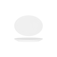 SUPERWARE OVAL PLATTER 230mm COUPE WHITE (*49652*) = PACK OF 12 X EACHES
