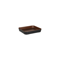 ZICCO MELAMINE INROOM BENT INSERT WALNUT/BLK 204x178x32.5mm (*46395*) = PACK OF 12 X EACHES