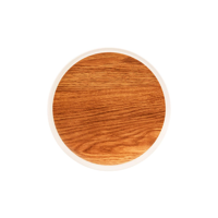 ZICCO MELAMINE CONTEMPO ROUND ANTI-SLIP TRAY OAK 405x15 (*46624*) = PACK OF 5 X EACHES