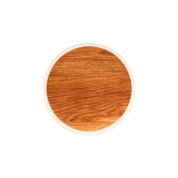 ZICCO MELAMINE CONTEMPO ROUND ANTI-SLIP TRAY OAK 354x15 (*46626*) = PACK OF 6 X EACHES