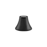 ZICCO MELAMINE ECHO PEDESTAL STAND/BOWL BLACK 164x120mm (*46528*) = PACK OF 6 X EACHES