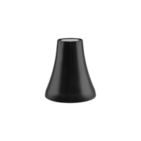 ZICCO MELAMINE ECHO PEDESTAL STAND/BOWL BLACK 164x180mm (*46526*) = PACK OF 4 X EACHES