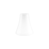 ZICCO MELAMINE ECHO PEDESTAL STAND/BOWL WHITE 164x180mm (*46527*) = PACK OF 4 X EACHES