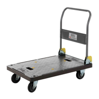 JIWINS HEAVY-DUTY PLATFORM TRUCK GREY PP/STEEL 903*605*860mm (*JW-HD3624*) =  1 X EACH
