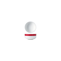 MAXADURA RESONATE- STACKABLE BOWL 110x55mm 270ml RED BAND (*RPM9515RED*) = PACK OF 12 X EACHES