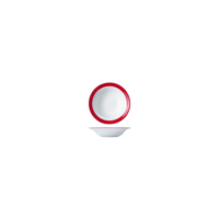 MAXADURA RESONATE-SWEET/FRUIT BOWL 130x30mm115ml RED INNER (*RPM9516RED*) = PACK OF 72 X EACHES