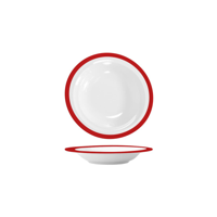 MAXADURA RESONATE-ROUND BOWL 238x45mm (M9511) RED INNER BAND (*RPM9530RED*) = PACK OF 12 X EACHES